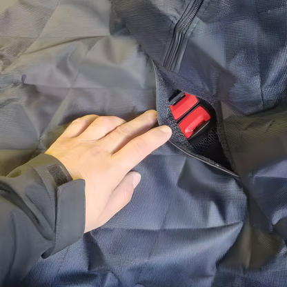 Protective car seat cover, specially designed for pets and babies